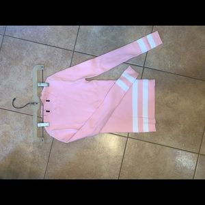Pink long sleeve warm shirt